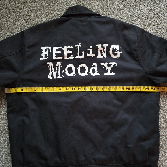 Dickies Insulated Eisenhower Front Zip Jacket - Black, Size L - Picture 12 of 14